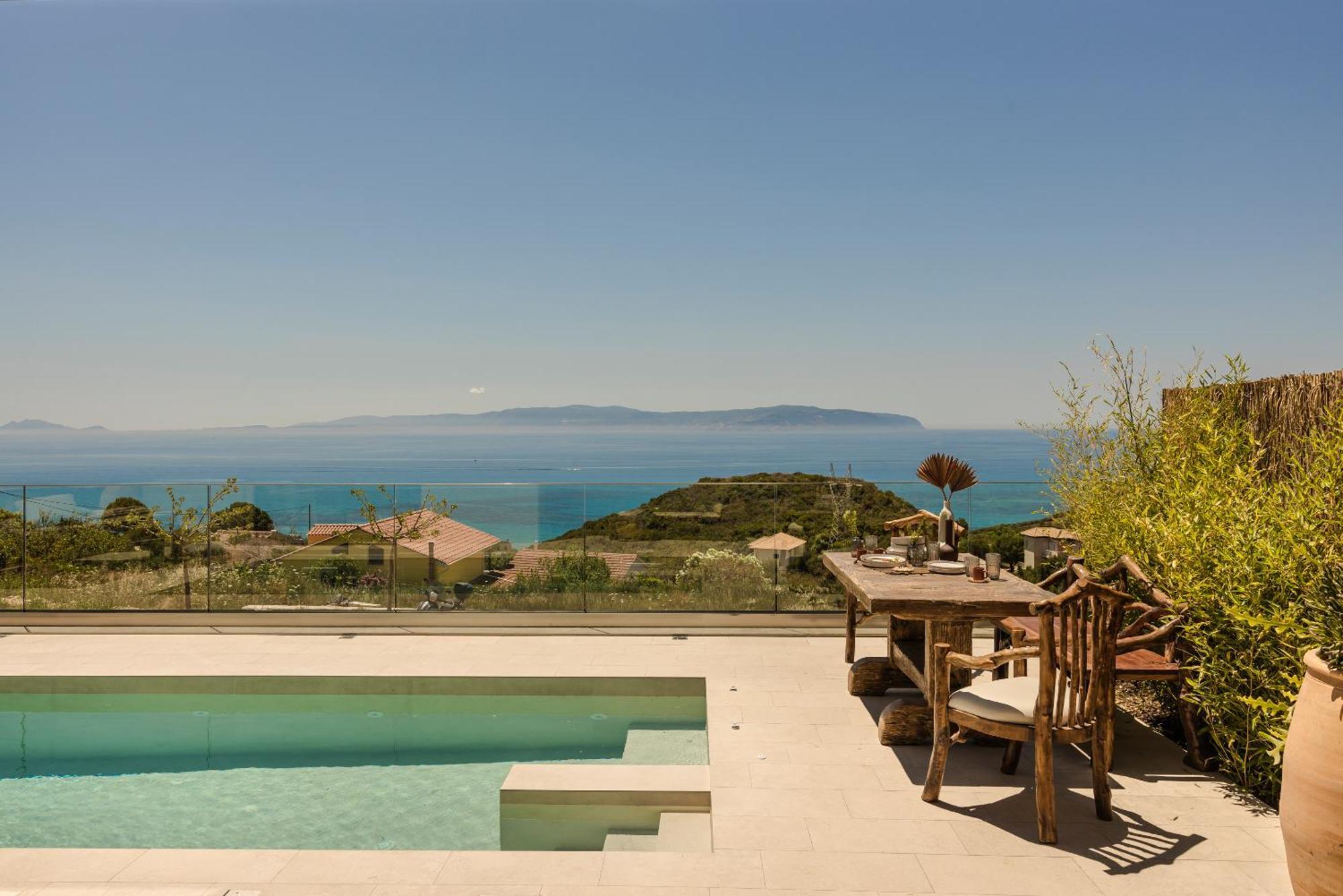 Hilaritas Luxury Suites Sea View, Private Pool & Jacuzzi Paradise Ratzaklion Exterior photo