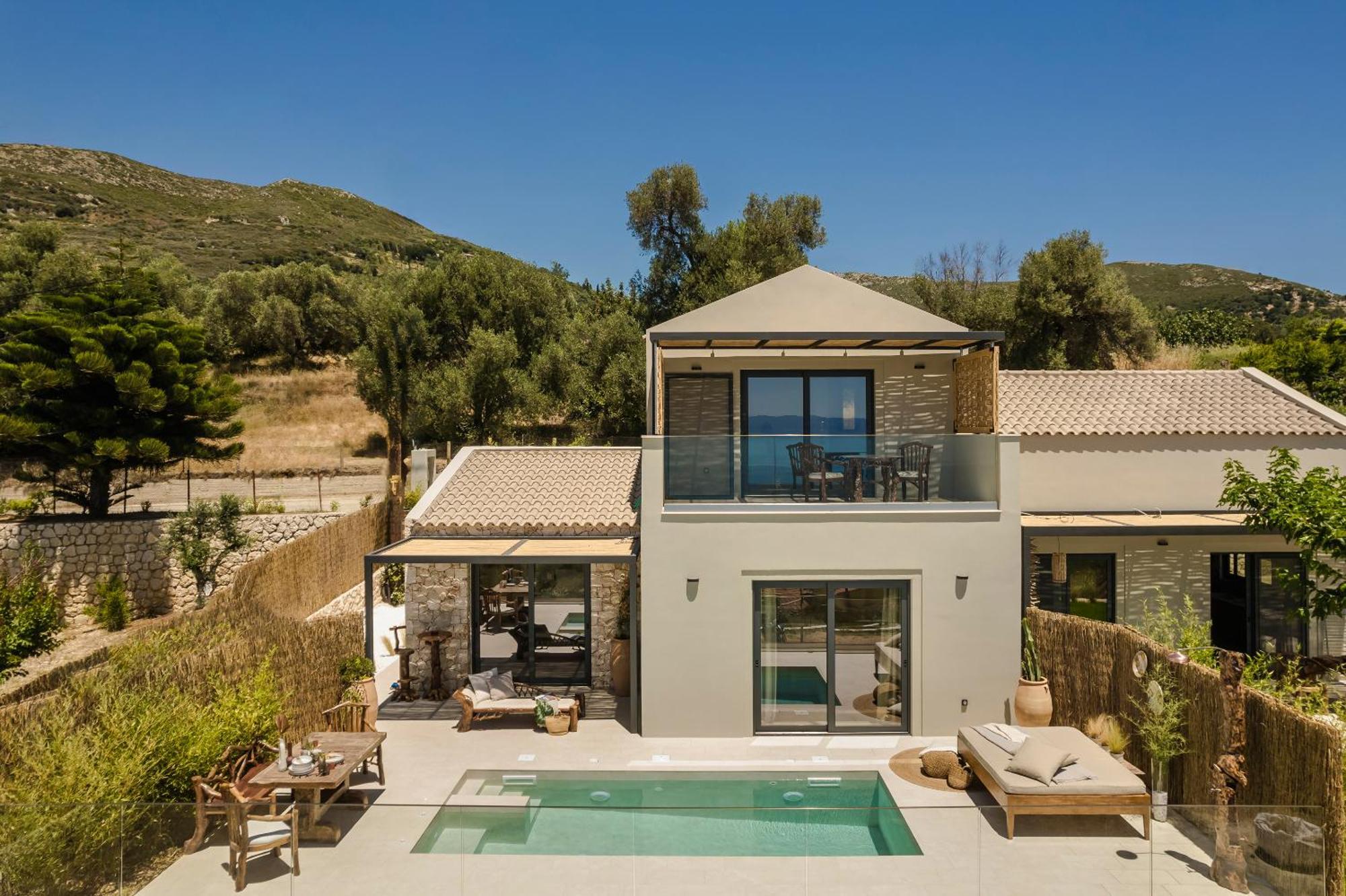 Hilaritas Luxury Suites Sea View, Private Pool & Jacuzzi Paradise Ratzaklion Exterior photo